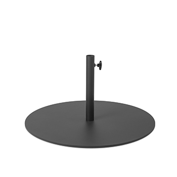 Flat Parasol Base - In Anthracite grey